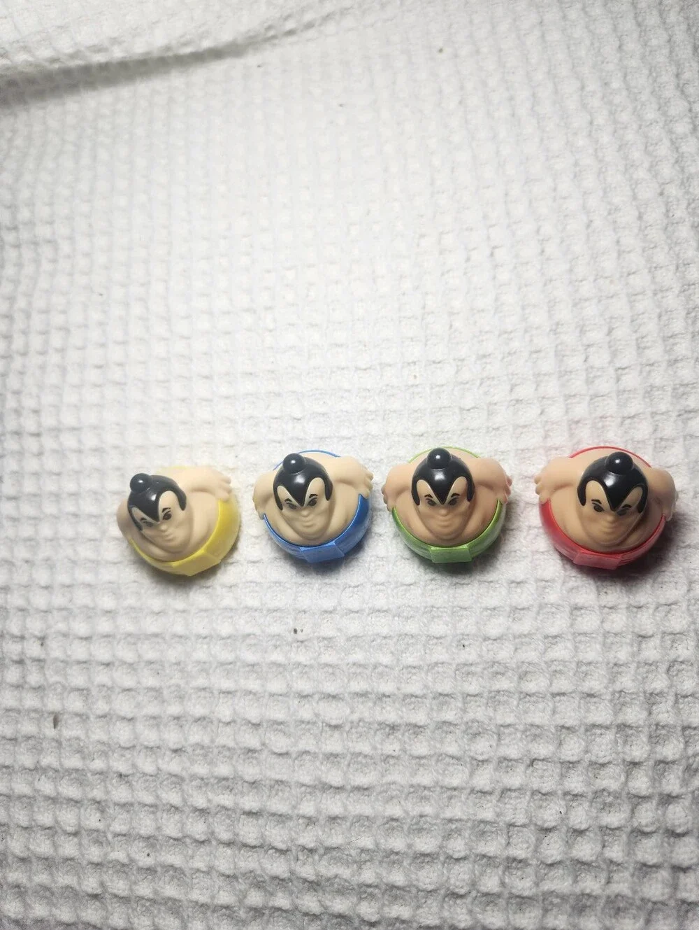 Replacement Sumo Sliders for YULU King of the Ring Board Game 4 Pieces